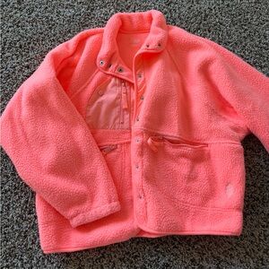 Free People hit the slopes Fleece Jacket